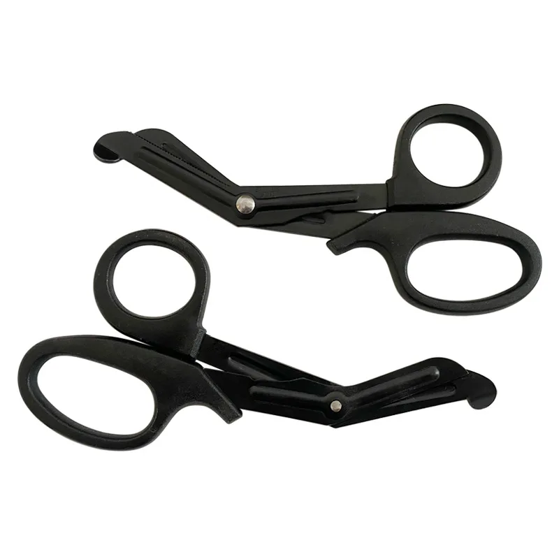 Stainless steel gauze scissors Trauma Gauze Cutter Emergency First Aid Shear Outdoor   Paramedic Bandage Medical Scissors 3