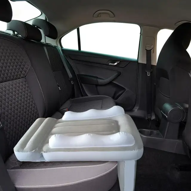 Portable Toddler Airplane Bed Baby Child Inflatable Mattress Air Bed Seat Extender Sleeping Mattress For Travel Car Road Trip 2