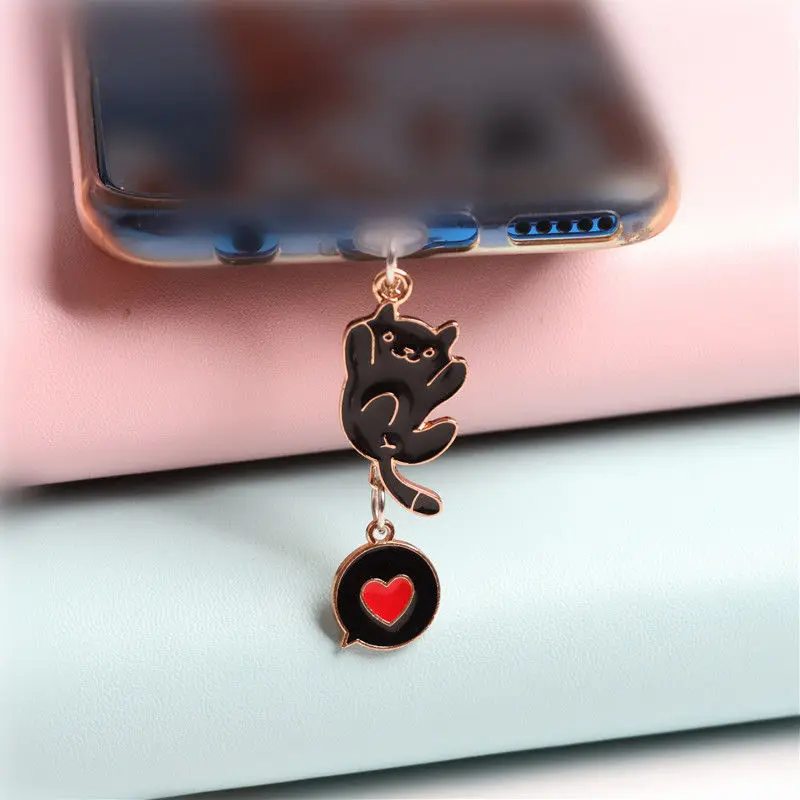 Cute Charging Port Dust Plug Charm Kawaii Anti Dust Plug Kawaii
