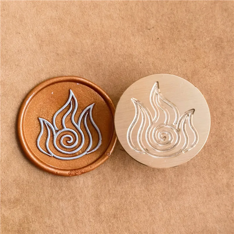 FIRE NATION Earth Kingdom Water Tribe Air Elements Avatar Symbols wax stamp sealing stamps, wax seal stamp,wax seal stamp set