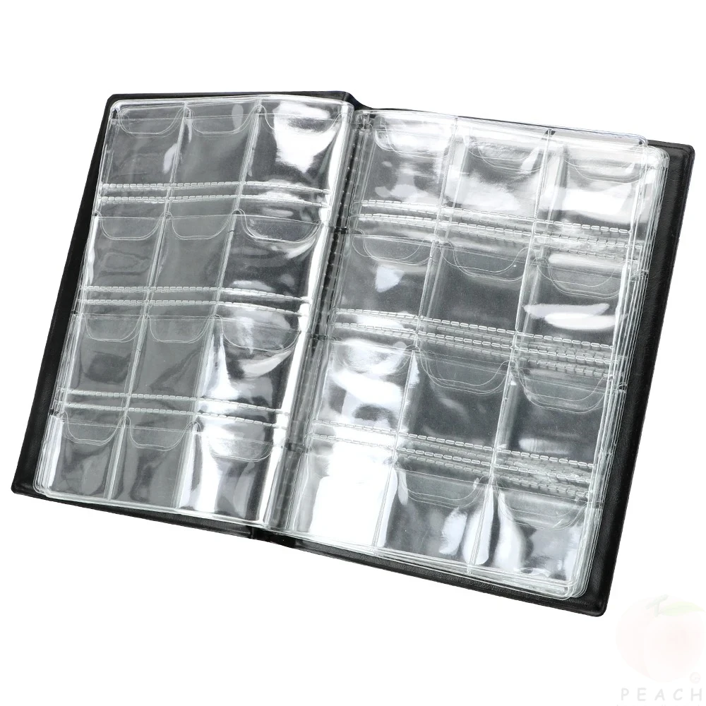 Coins Collection Album For Collector Home Decor Craft Gift PVC Coin Collection Book