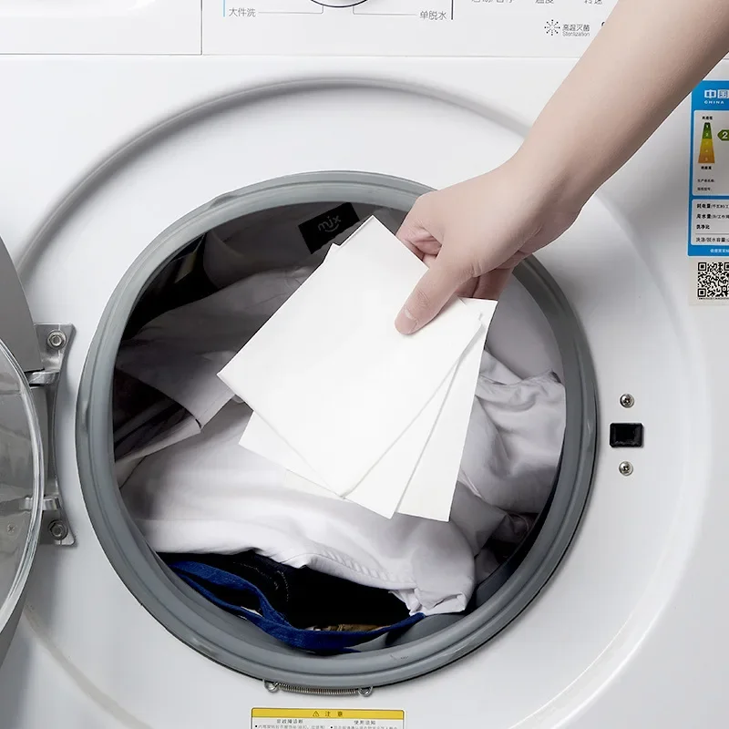 30 PCS/Bag laundry tablets concentrated washing powder underwear detergent sheet laundry bubble paper