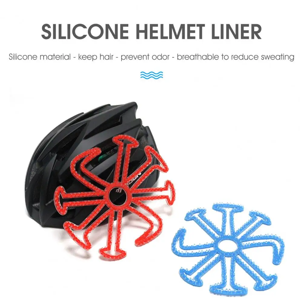 Helmet Inner Pad Transparent Nail Teeth Sweatproof Buffering Helmet