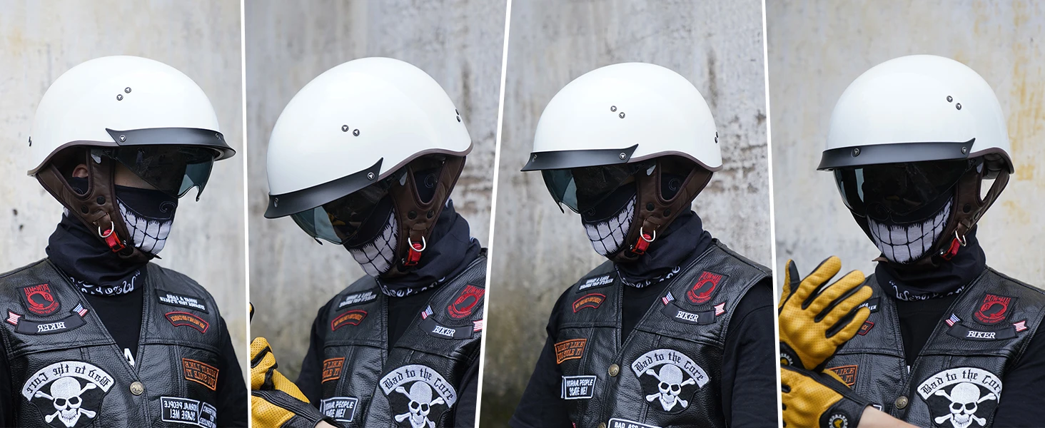 motorcycle helmet dot approved;motorcycle half helmet men;motorcycle half helmet dot approved