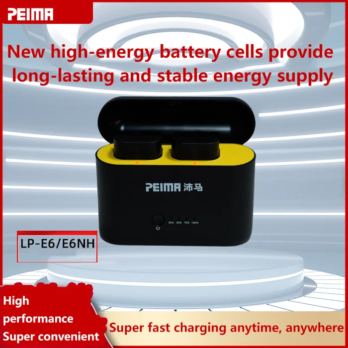 Caricabatteria Per Fotocamera Peama Pm-W126S 10000Mah Per Fujifilm Xt3 Xt30 Xt2 Xs10 Xt20 Xt100 X100F Xa7 Xa5, Ricarica Della Batteria Integrata