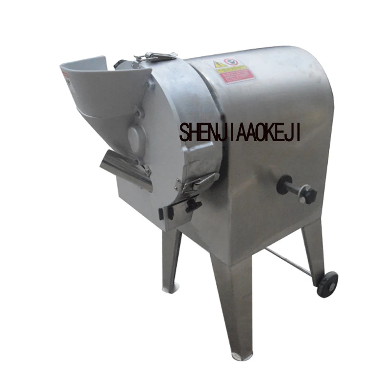 

TJ-312A Stainless Steel shred slicing machine carrot horseshoe dicing cutting machine kitchen equipment 220V 750W 1pc