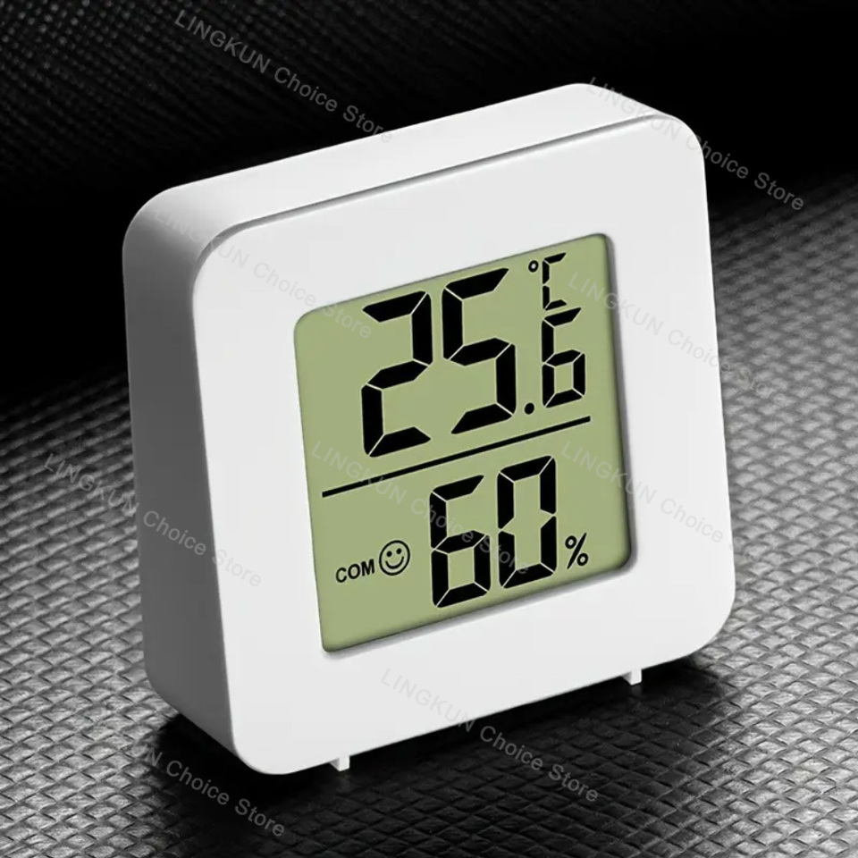 Mini Indoor Thermometer LCD Digital Temperature Room Hygrometer Gauge Sensor Humidity Meter Indoor Thermometer Temperature