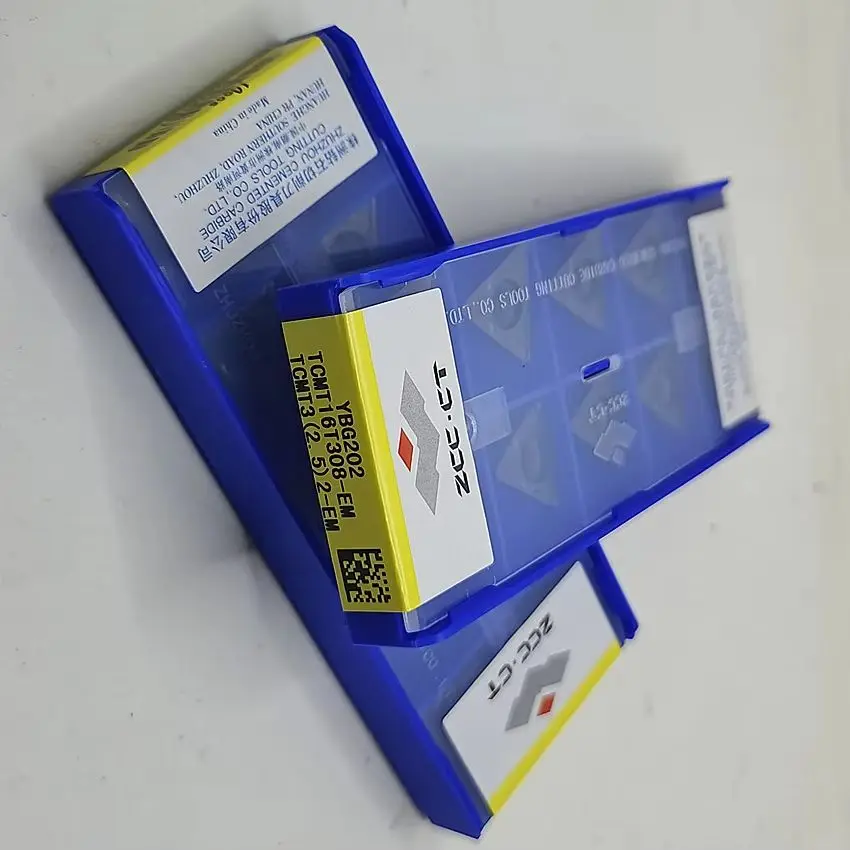 TCMT16T304-EM YBG202/TCMT16T308-EM YBG202/TCMT16T304-EM YBM153/TCMT16T308-EM YBM253 ZCC.CT CNC 카바이드 인서트 선삭 공구