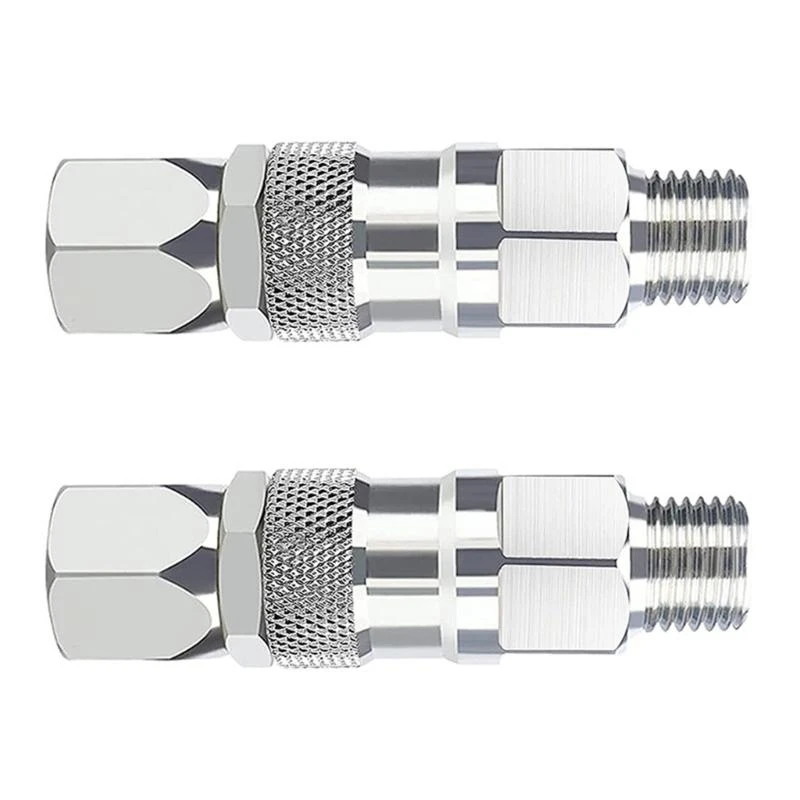 2pcs Industrial Grade Paint Sprayer Connectors for High Pressures Daily Use