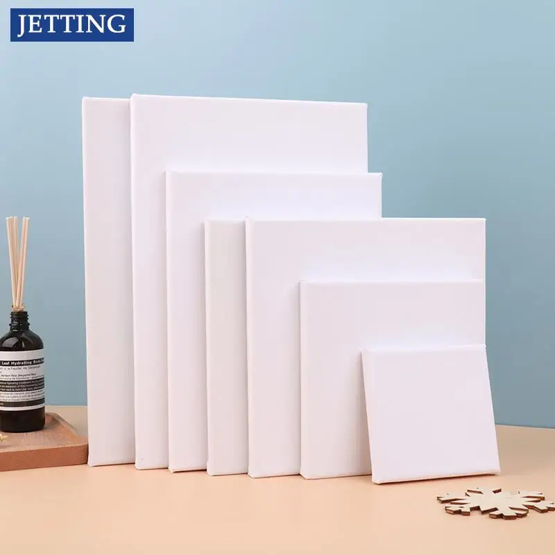 

Hot sale 1Piece White Blank Square Artist Canvas For Canvas Oil Painting,Wooden Board Frame For Primed Oil Acrylic Paint