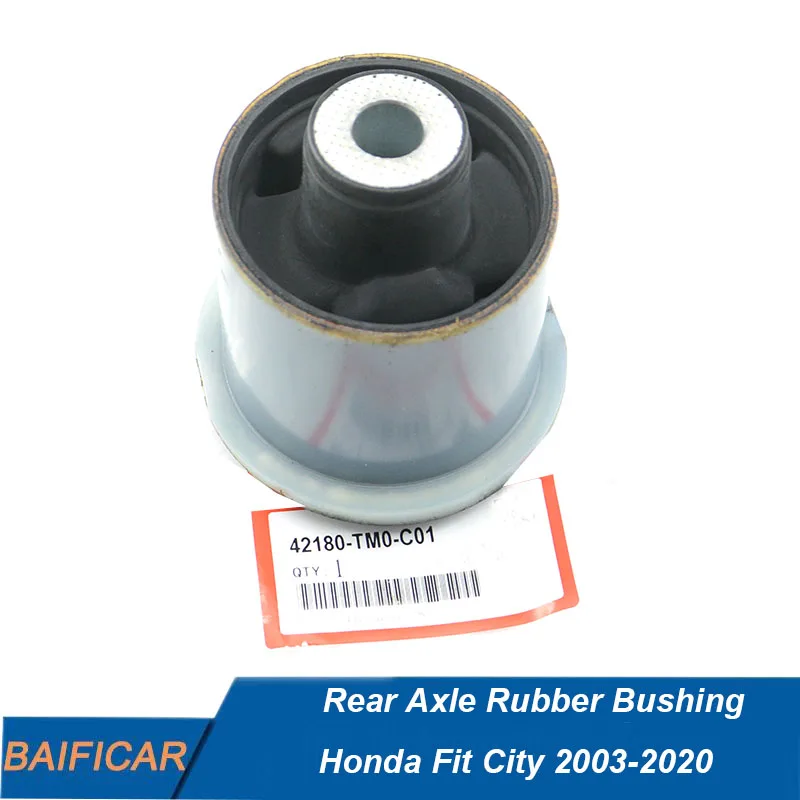 Baificar Rear Axle Rubber Bushing 42180-TM0-C01 For Honda Fit City 2003-