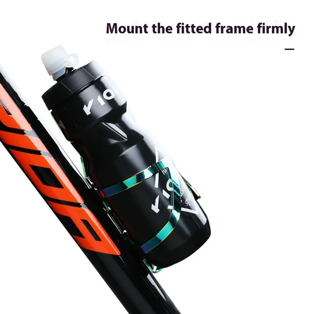 Bicycle Water Cup Holder Cycling Fixture Bicycle Gradient Colorful Aluminum Alloy Water Bottle Holder Bottle Cage Mountain MTB 6