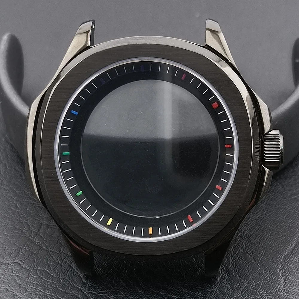 Stainless Steel Watch Case with Sapphire Crystal and 20mm Strap Compatibility
