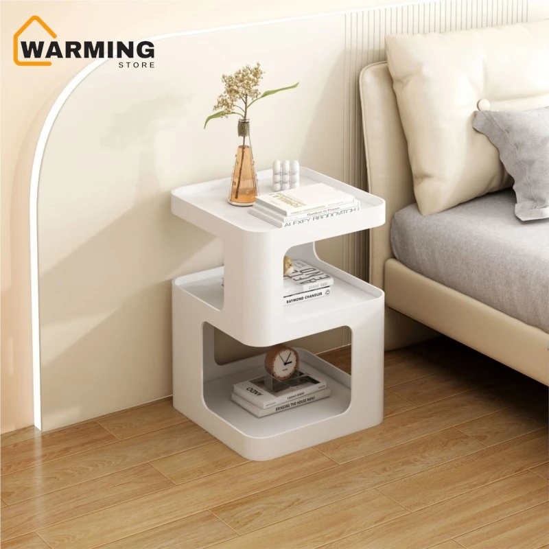Warming Bedside Table Home Bedroom Small Wrought Iron Bedside Shelf Simple Modern And Creative Table Night Stand