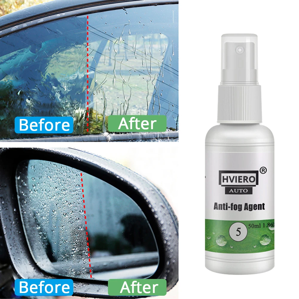 20-100ml Car Window Spray Glass Cleaner Paint Care Shampoo Polishe Waterproof Rainproof Anti-Fog Agent Water Repellents Anti Fog Spray