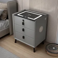 3 Drawers Table with Wireless Charging 3