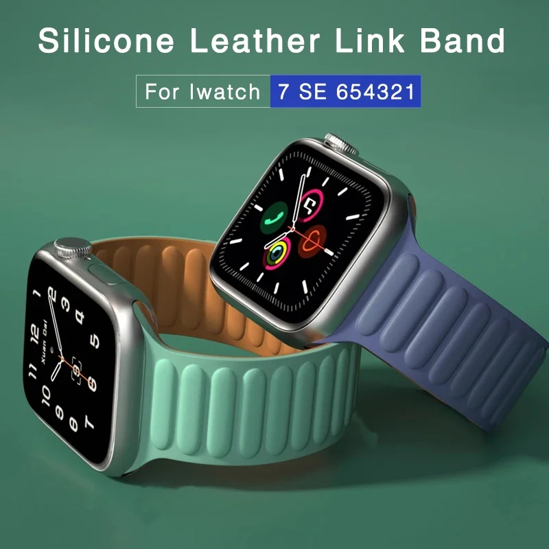 Ремешок кожаный для Apple Watch 
