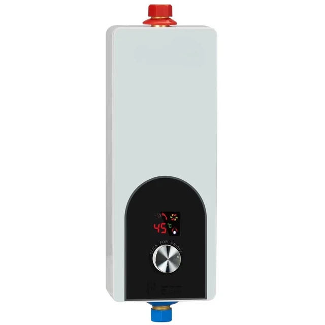 Chauffe-eau électrique instantané sans réservoir pour salle de bain, douche et baignoire, à installer sous l'évier pour la maison et la cuisine 1