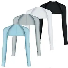 

Ultra-thin Cooling Shawl Arm Sleeve Breathable Sun Protection Anti UV Ice Hand Cover Warmer for Outdoor Sports