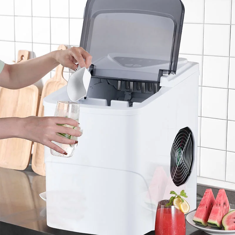 YYHC-Mini Home ice Maker 18Q Cooler Portable Fast ice maker office