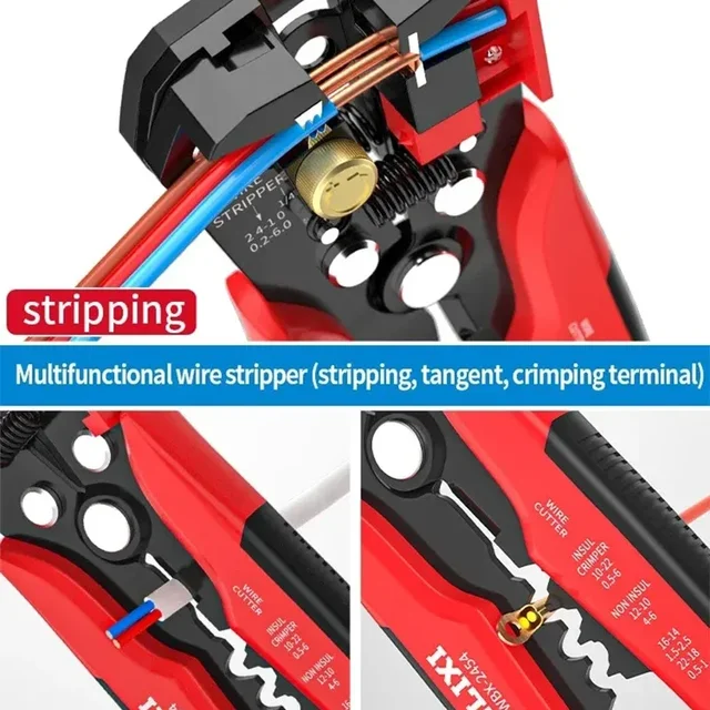 Professional Wire Stripper & Crimper Tool 2
