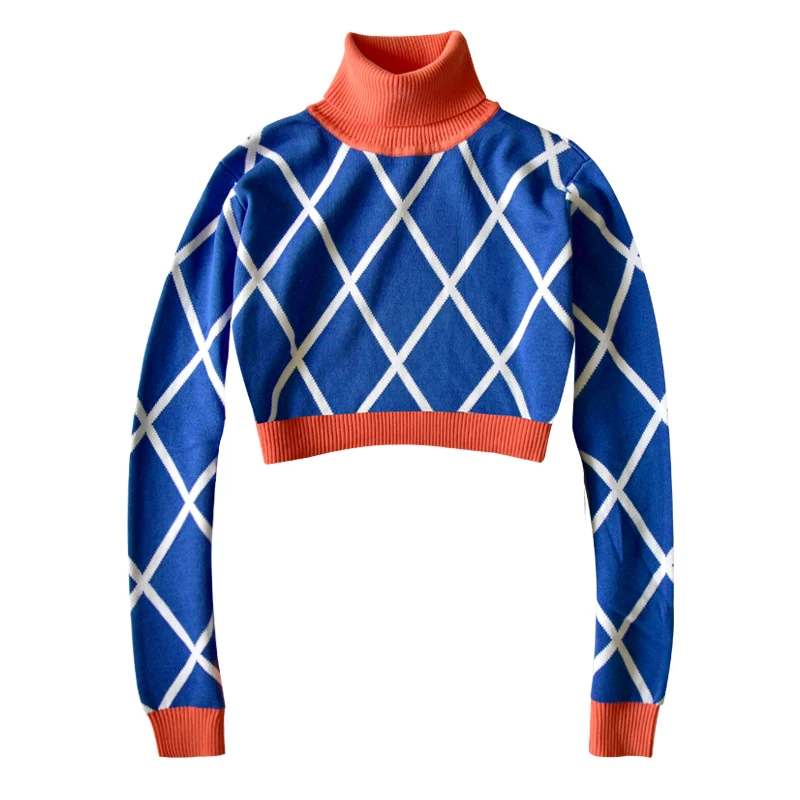 

JoJo's Bizarre Adventure Guido Mista Cosplay Costume Anime Cotton New Style Highneck Sweater