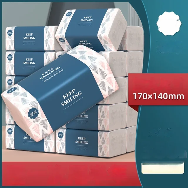 할인된 가격으로 구매할 수 있는 만화 티슈 페이퍼 추출 전체 상자 가정용 대형 가방 화장지 냅킨