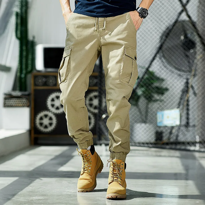 

Pants Mens Military Tactical Joggers Hiking Work Combat Multi-Pocket Casual Sports Training Trousers Students Teens Sweatpants