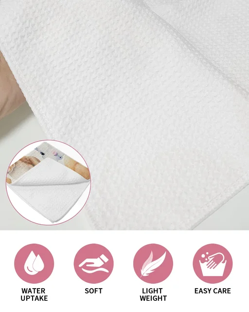 부활절 토끼 계란 차 수건: 축제 분위기와 실용성을 위한 완벽한 조화