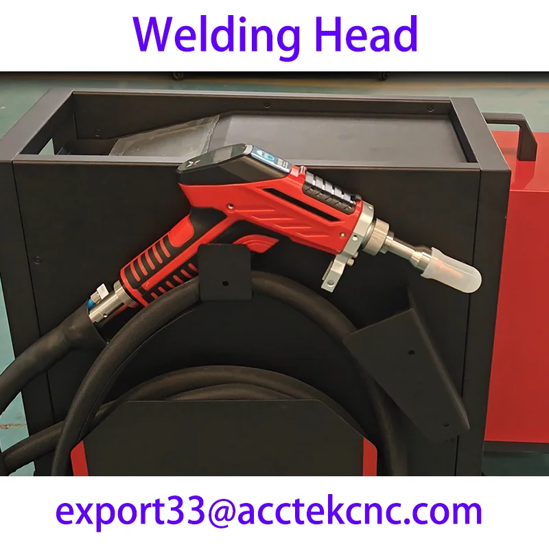 מכונת ריתוך לייזר 1500W 2000W מכונת ריתוך לייזר סיבים 1500W קירור אוויר למתכת פלדה אלומיניום גיליון צינור spawarka laserowa