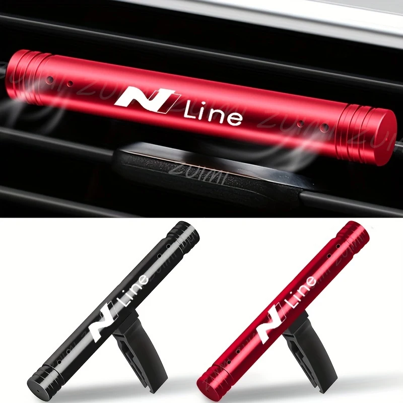 Car Air Outlet Profumo Aromaterapia Stick Deodorante Per Hyundai N Line I30 I20 Elantra Sonata Accent Tucson Veloster Kona Tucson
