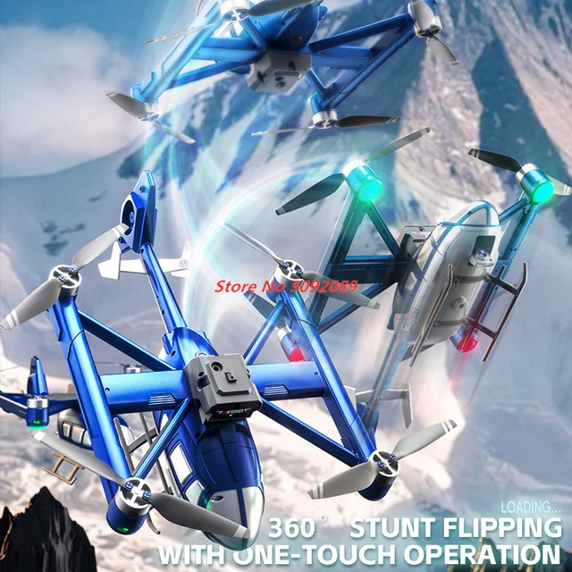 Simulation Airbus Brushless Remote Control Helicopter Dual Camera RC Drone Quadcopter Toy Obstacle Avoidance Plane Gift RC Toy 3