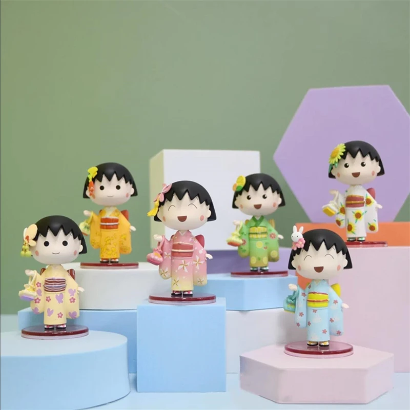Original Kawaii Maruko Chan Kimono Series 2 Chibi Maruko-Chan