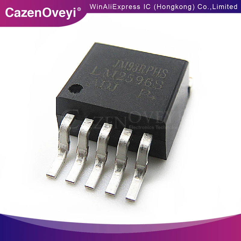 5 Pz/Lotto Lm2596S-Adj Lm2596S-5.0 Lm2596S-3.3 Lm2596Hvs-Adj Lm2596Hvs-5.0 Lm2596S Lm2596Hvs Lm2596 To-263