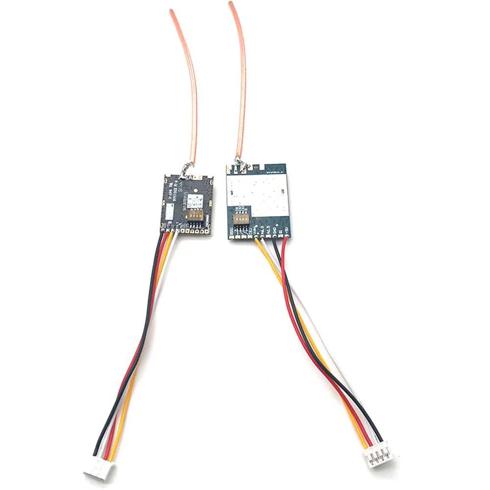 Fpv transmitter receiver,fpv accessories 1.1GHz-1.2GHz-1.3GHz Video VRX Receiver / VTX Transmitter 1000mW Module 7CH 3.7-5V For Long Range RC Drone 1G3 1G3SE