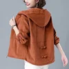 Women's Short Corduroy Jacket Loose Casual Style Autumn Winter plus Size Slimming Sweatshirt Jacket Female Fashion Outerwear