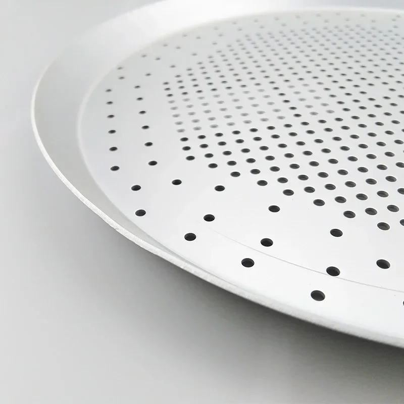 6"9"10"11"12"13"14"15"Aluminum Pizza Tray Nonstick Pizza Baking Pan Plate Dishes Holder Bakeware Kitchen Baking Tools