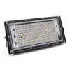 LED Floodlight Outdoor Spotlight 50W Wall Washer Lamp Reflector IP65 Waterproof Lighting Garden RGB Flood Lights AC 220V 1