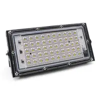 LED Floodlight Outdoor Spotlight 50W Wall Washer Lamp Reflector IP65 Waterproof Lighting Garden RGB Flood Lights AC 220V 1