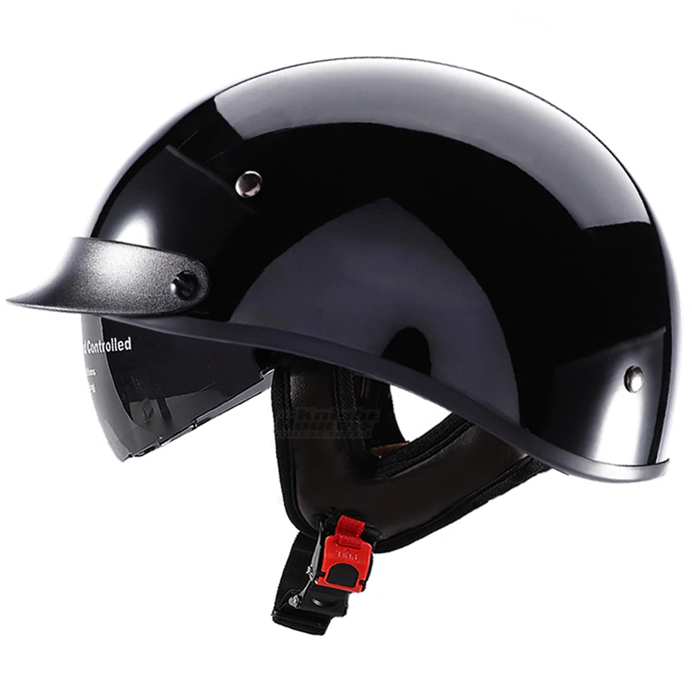 

Motorcycle Helmet Open Face Retro Half Helmet Unisex Motorbike Helmet Motorcycle Racing Helmet Casco Moto Biker Capac Colour