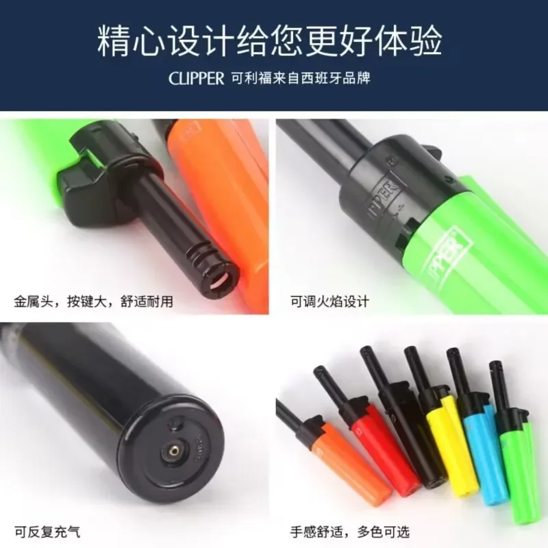 Description Picture 5 of itemCLIPPER From Spain Is A Specialized Lighter for Long Pipe Pipes, with An Inflatable Long Handle and Durable Ignition Gun Tool