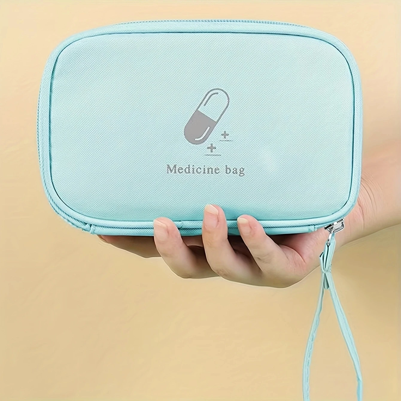 1/3pcs Portable Medicine Bag Cute First Aid Kit Medical Emergency Kits Organizer Outdoor Travel Household Medicine Pill Bag