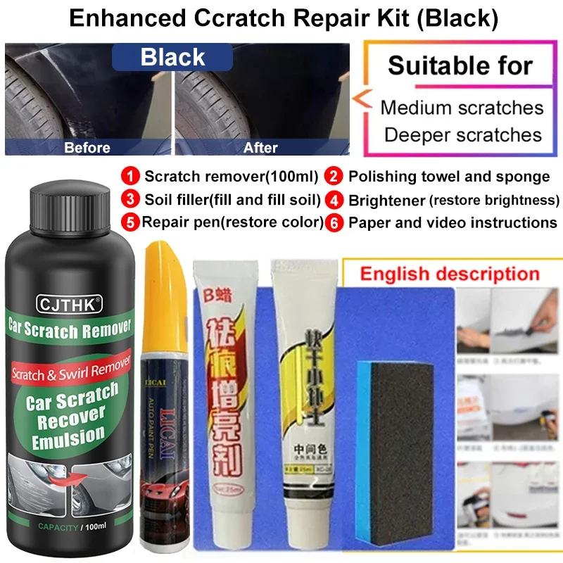 Black repair kit