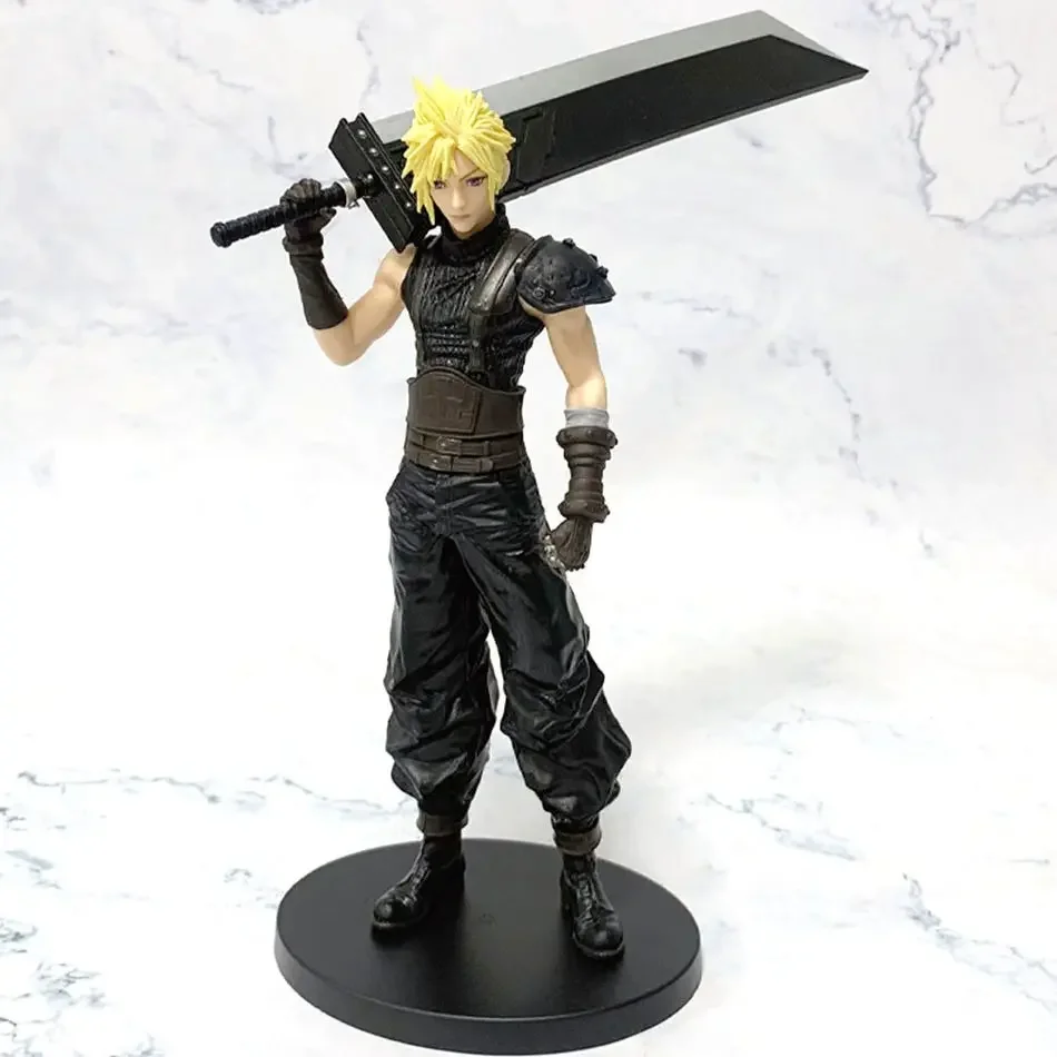 2026 neue heiße 22 cm Remake Version Amin Figur Cloud Strife PVC Action Figure Sammeln Modell Spielzeug Weihnachten Geschenke für jungen