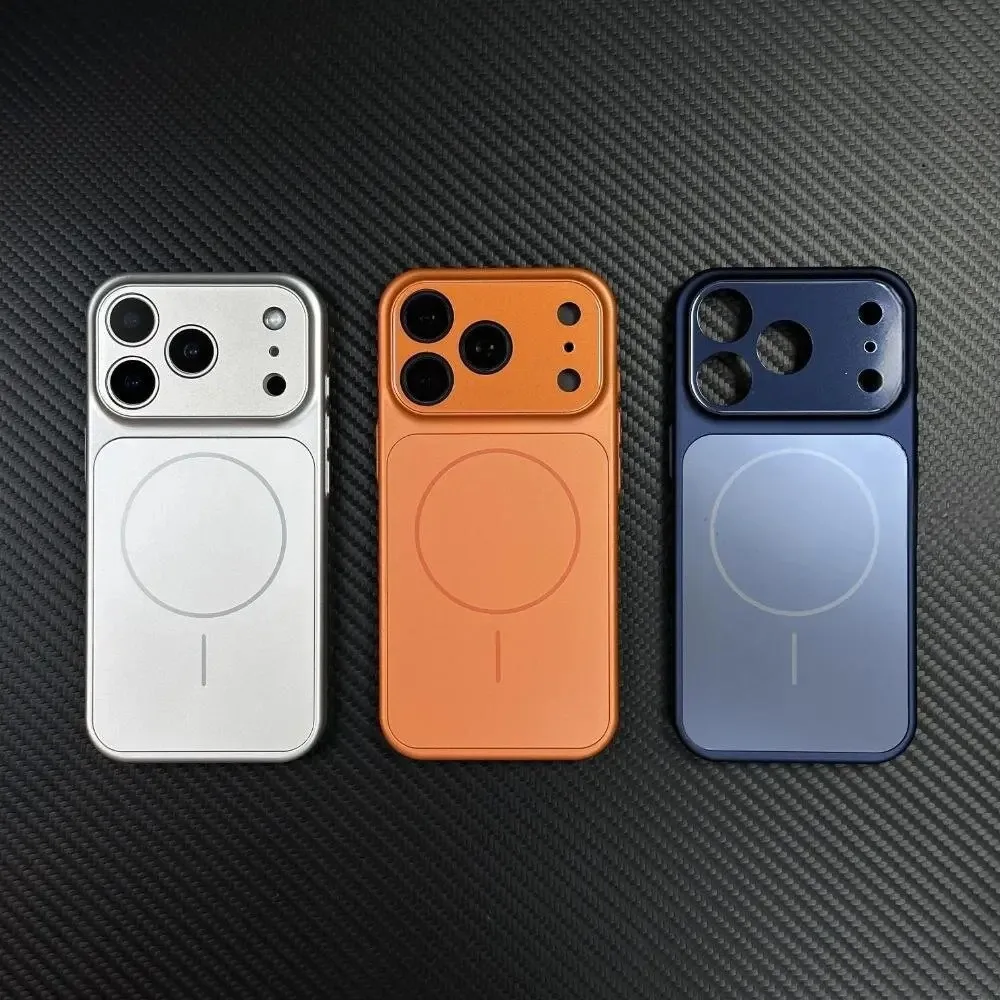 MagSafe Matte Hard Slim Case with Magnetic Wireless Charging and Shockproof Camera Protection