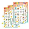 Thanksgiving bingo game Card set Party bingo for 24 people 4