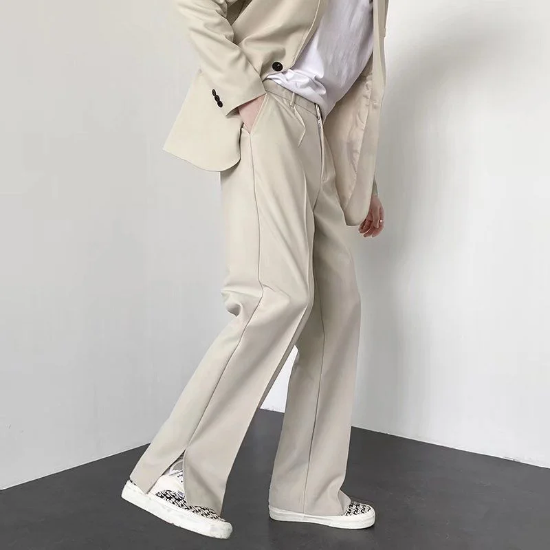 Wide Leg Straight Trousers for Men: The Ultimate Guide to Fit, Style, and  Real-World Performance