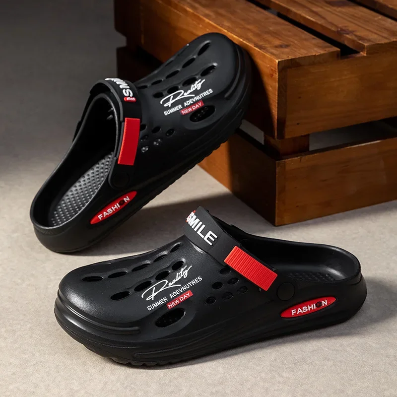 Men's Summer EVA Soft Sole Breathable Clogs Sandals