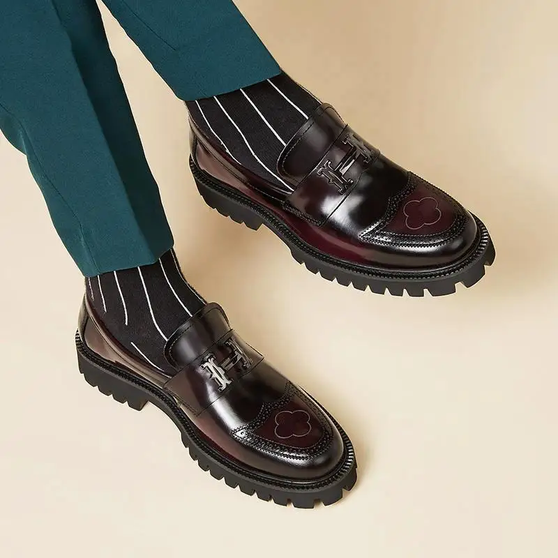 Men&rsquo;s Oxford Dress Shoes Sneakers Leather Shoes Casual Fashion Matte Craft Leather leather shoes