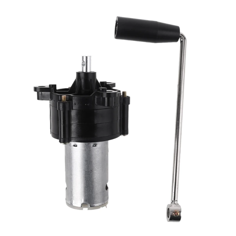 1 Pcs Wind Hydraulic Generator Hand Crank Miniature Hand Crank Emergency Energy Motor